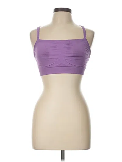 Pre-owned Assorted Brands Sports Bra In Purple