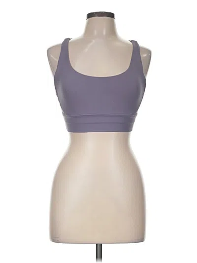 Pre-owned Assorted Brands Sports Bra In Purple