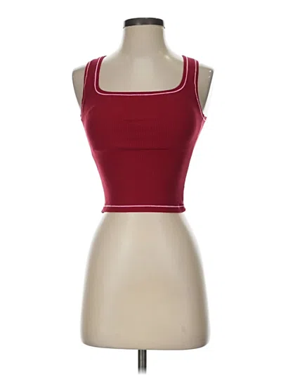 Pre-owned Assorted Brands Sports Bra In Red