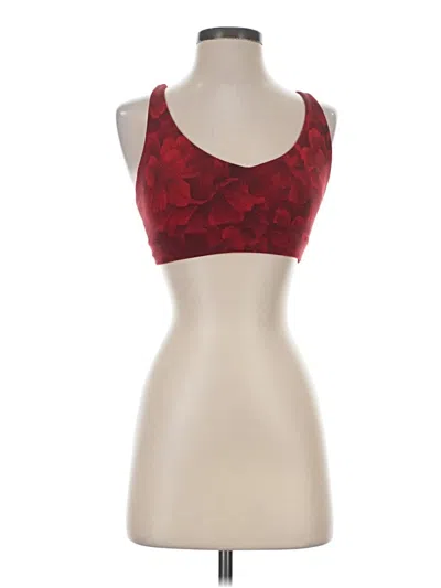 Pre-owned Assorted Brands Sports Bra In Red
