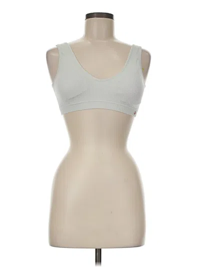 Pre-owned Assorted Brands Sports Bra In Silver