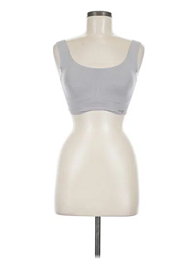 Pre-owned Assorted Brands Sports Bra In Silver
