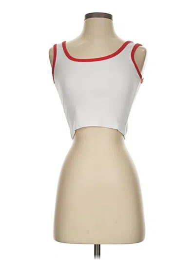Pre-owned Assorted Brands Sports Bra In White