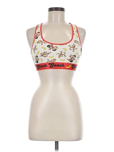 Pre-owned Assorted Brands Sports Bra In White