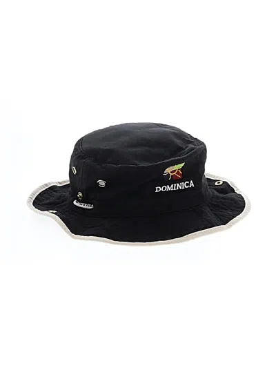 Pre-owned Assorted Brands Sun Hat In Black