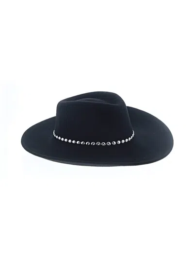 Pre-owned Assorted Brands Sun Hat In Black