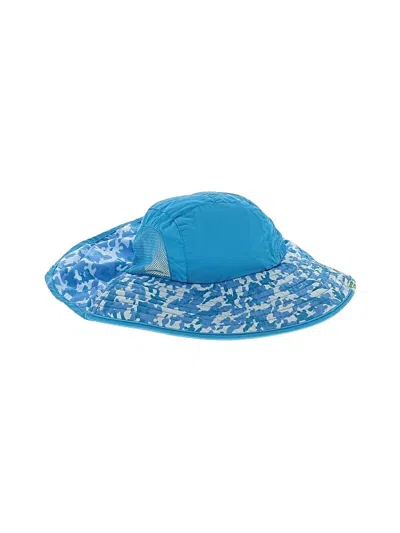 Pre-owned Assorted Brands Sun Hat In Blue