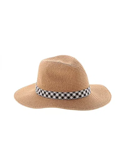 Pre-owned Assorted Brands Sun Hat In Brown