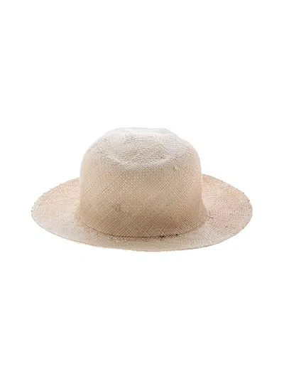 Pre-owned Assorted Brands Sun Hat In Brown