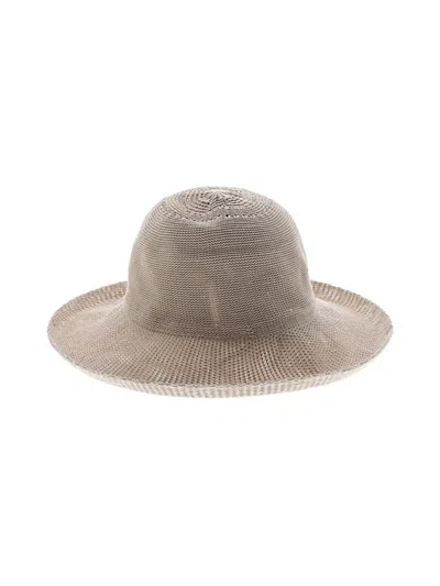 Pre-owned Assorted Brands Sun Hat In Brown
