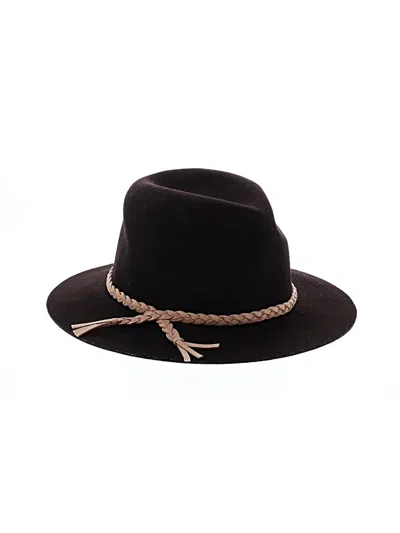 Pre-owned Assorted Brands Sun Hat In Brown