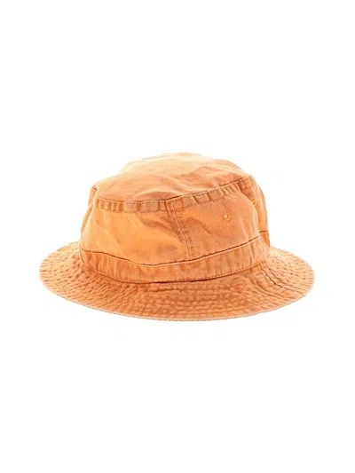 Pre-owned Assorted Brands Sun Hat In Orange