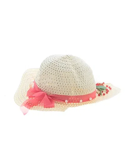 Pre-owned Assorted Brands Sun Hat In Pink