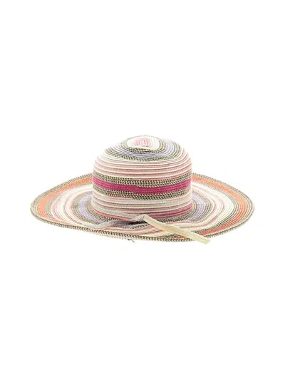 Pre-owned Assorted Brands Sun Hat In Pink