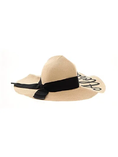 Pre-owned Assorted Brands Sun Hat In Tan