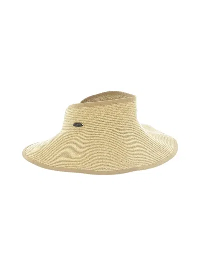 Pre-owned Assorted Brands Sun Hat In Tan