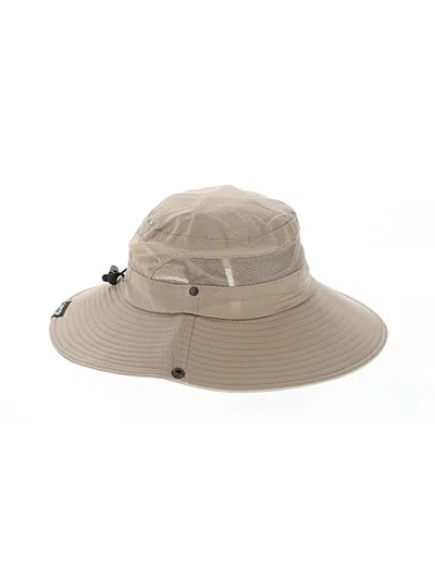 Pre-owned Assorted Brands Sun Hat In Tan
