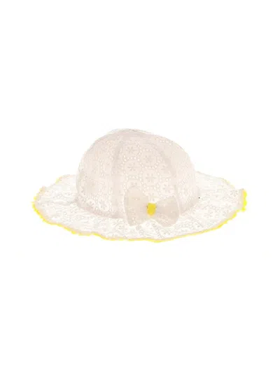 Pre-owned Assorted Brands Kids' Sun Hat In White
