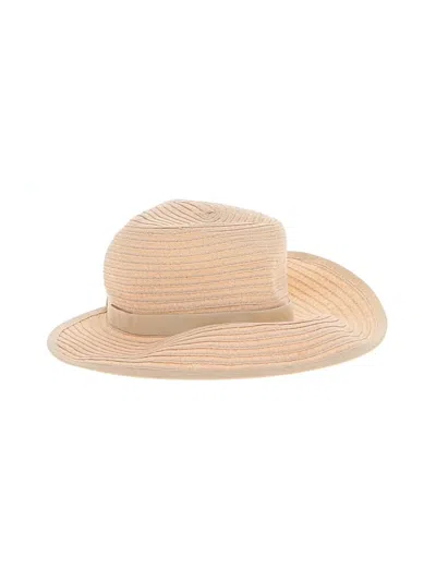 Pre-owned Assorted Brands Sun Hat In White