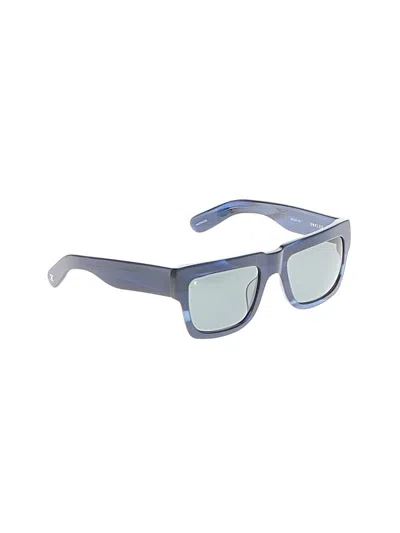 Pre-owned Assorted Brands Sunglasses In Blue