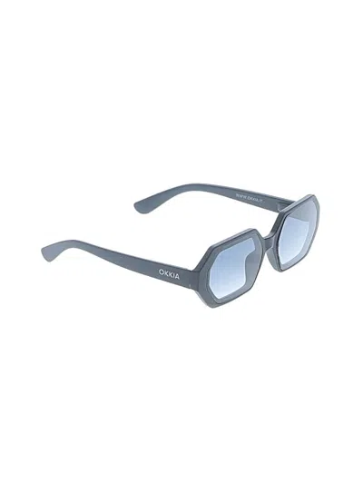 Pre-owned Assorted Brands Sunglasses In Blue