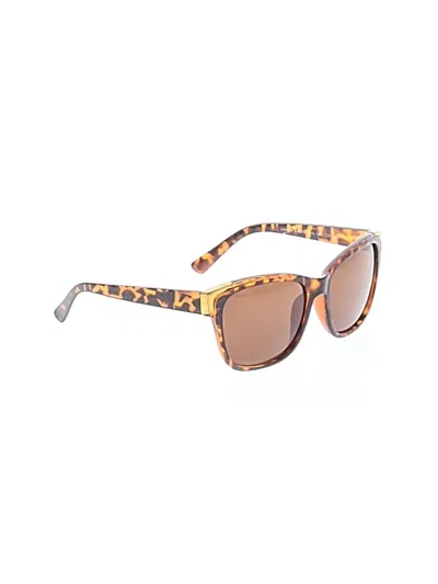 Pre-owned Assorted Brands Sunglasses In Brown