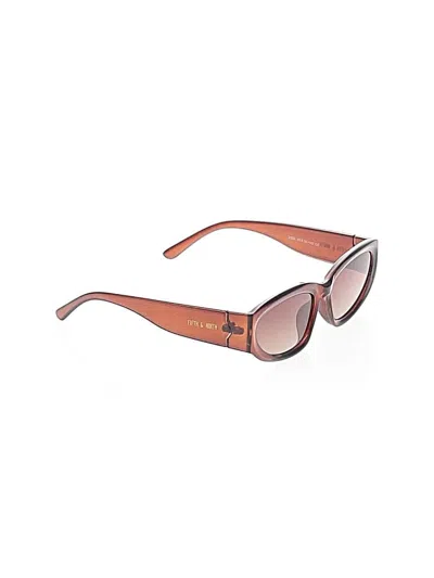 Pre-owned Assorted Brands Sunglasses In Brown