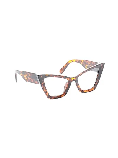 Pre-owned Assorted Brands Sunglasses In Brown