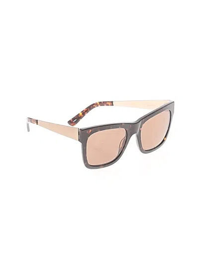 Pre-owned Assorted Brands Sunglasses In Brown
