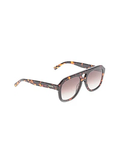 Pre-owned Assorted Brands Sunglasses In Brown