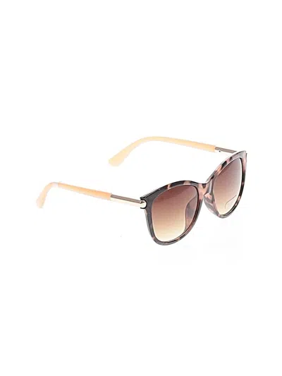 Pre-owned Assorted Brands Sunglasses In Brown