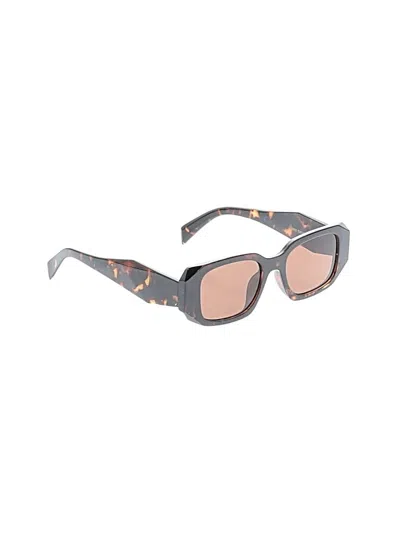 Pre-owned Assorted Brands Sunglasses In Brown