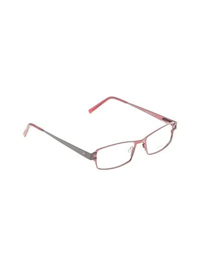 Pre-owned Assorted Brands Sunglasses In Burgundy