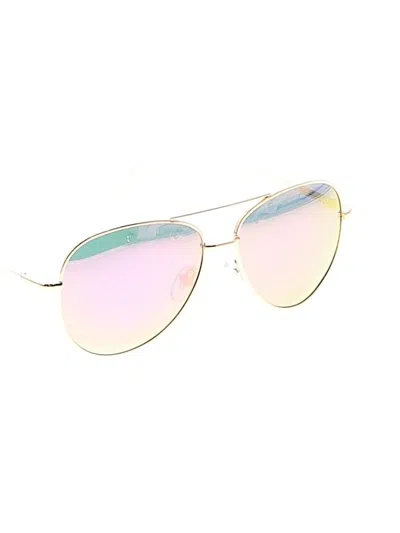 Pre-owned Assorted Brands Sunglasses In Gold