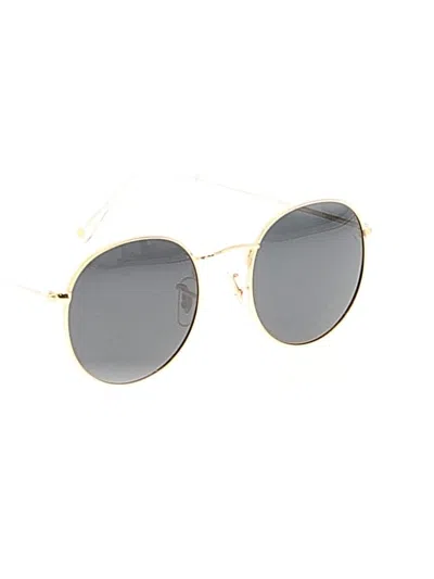 Pre-owned Assorted Brands Sunglasses In Gold