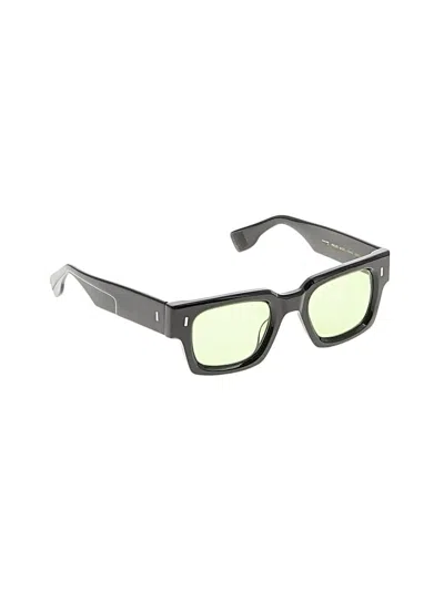 Pre-owned Assorted Brands Sunglasses In Green