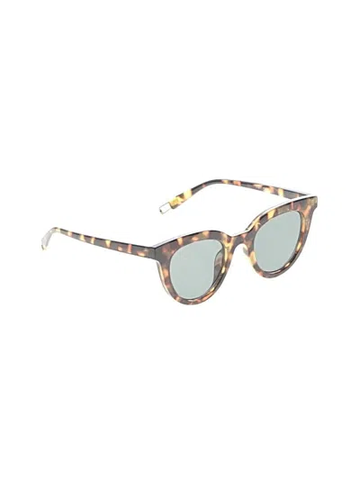 Pre-owned Assorted Brands Sunglasses In Tan