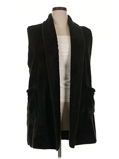 Pre-owned Assorted Brands Sweater Vest In Black