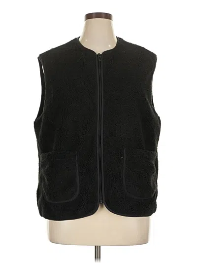Pre-owned Assorted Brands Sweater Vest In Black