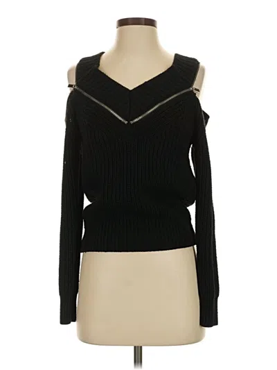 Pre-owned Assorted Brands Sweater Vest In Black