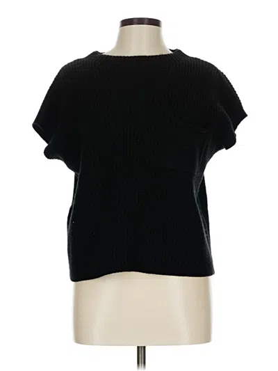 Pre-owned Assorted Brands Sweater Vest In Black