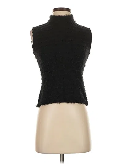 Pre-owned Assorted Brands Sweater Vest In Black