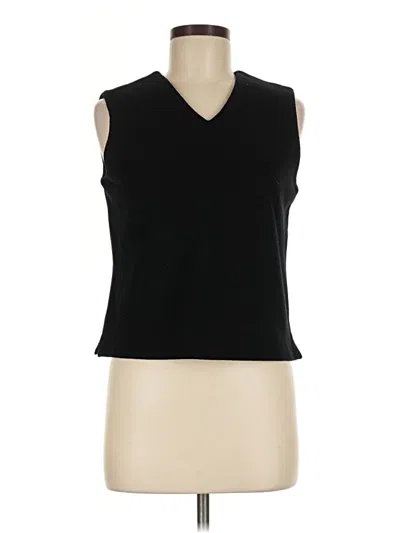 Pre-owned Assorted Brands Sweater Vest In Black
