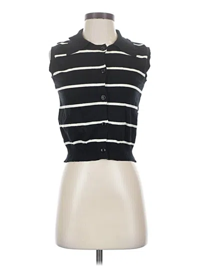 Pre-owned Assorted Brands Sweater Vest In Black