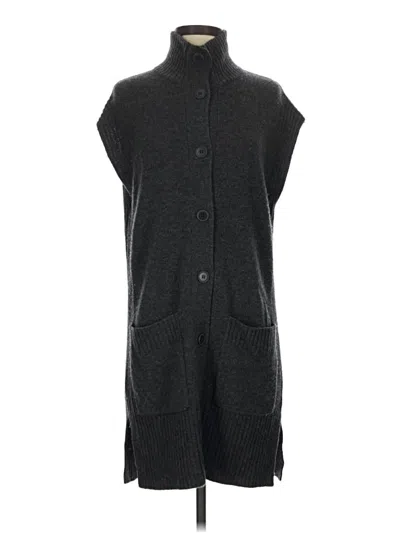 Pre-owned Assorted Brands Sweater Vest In Black