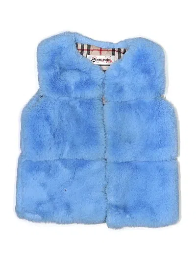 Pre-owned Assorted Brands Kids' Sweater Vest In Blue