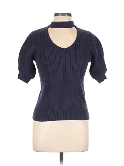 Pre-owned Assorted Brands Sweater Vest In Blue