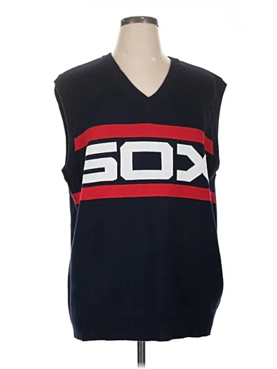 Pre-owned Assorted Brands Sweater Vest In Blue