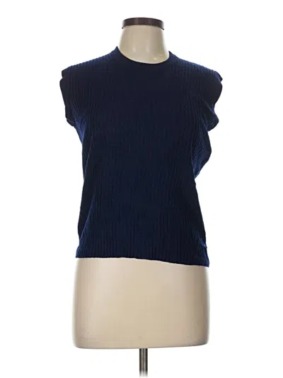 Pre-owned Assorted Brands Sweater Vest In Blue
