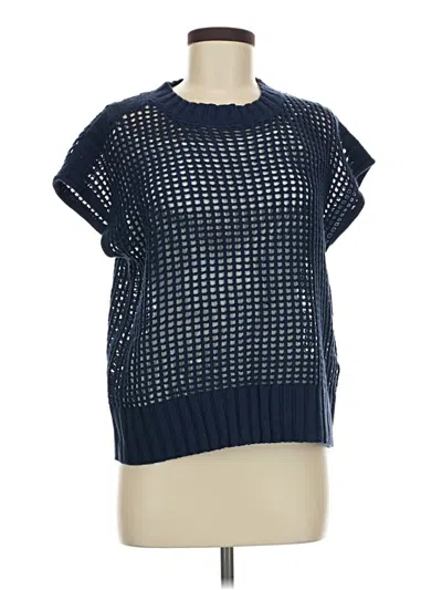 Pre-owned Assorted Brands Sweater Vest In Blue